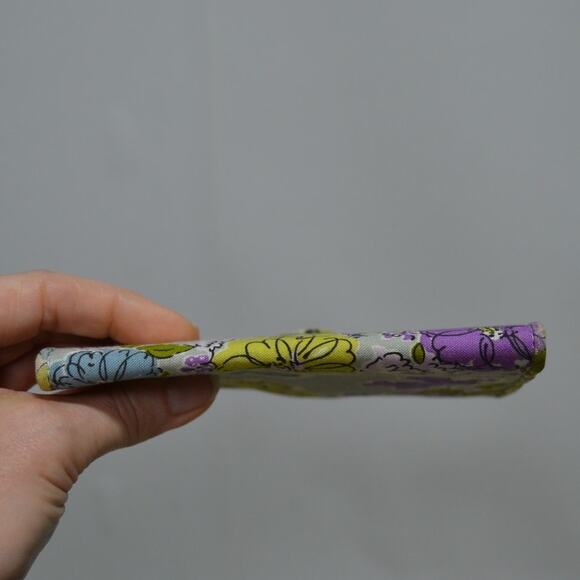 Vera Bradley Floral Travel Passport Wallet - Picture 6 of 8